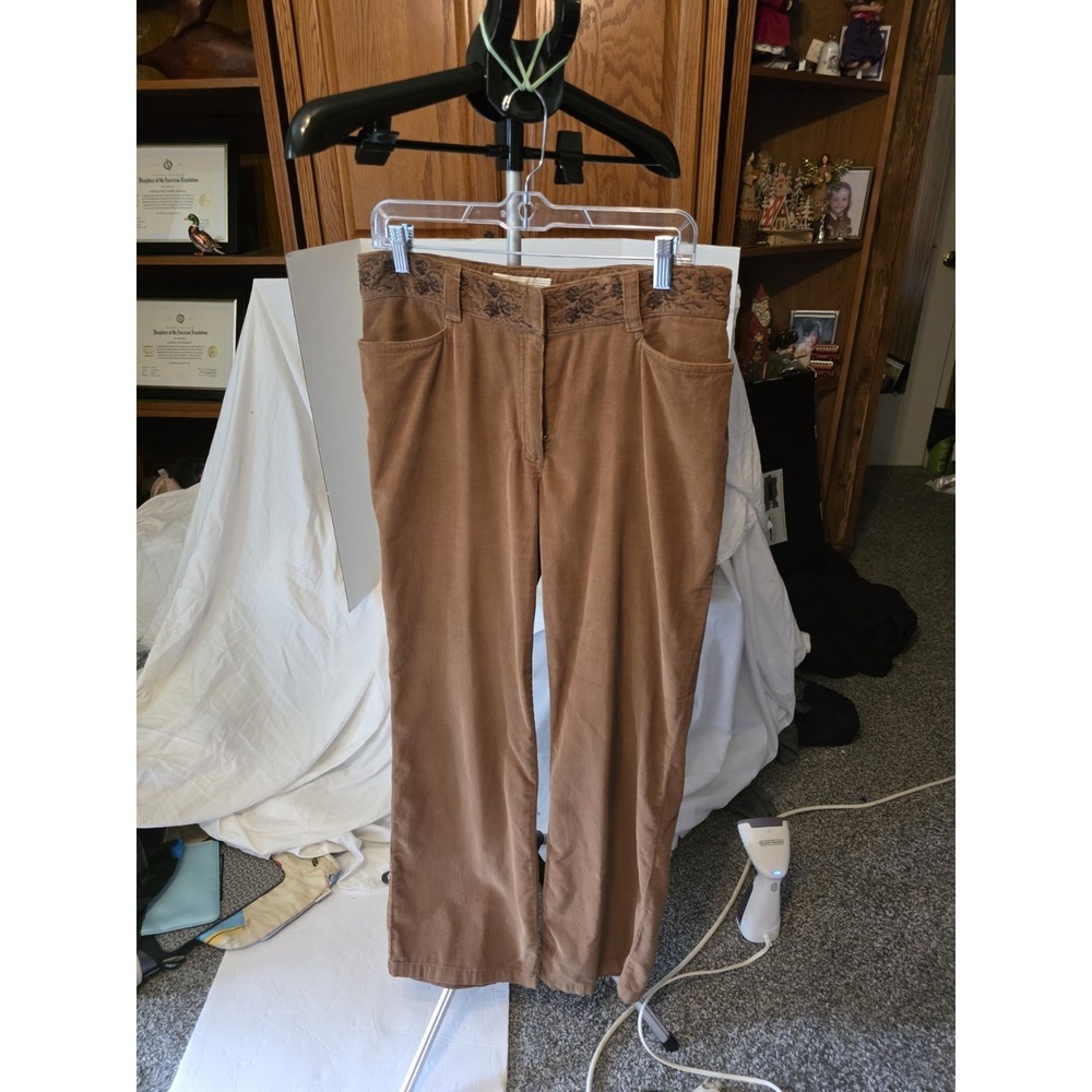 Jones‎ Wear Sport Pants Size 12 Thin Corduroy